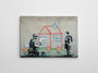 Wallity Lienzo Decorativo Banksy WY139 50 x 70 cm